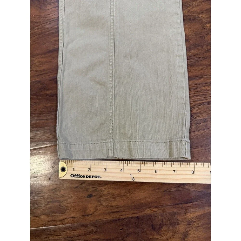 Madewell Cargo Khaki Pants Men’s 34x30 Actual Pockets Tan